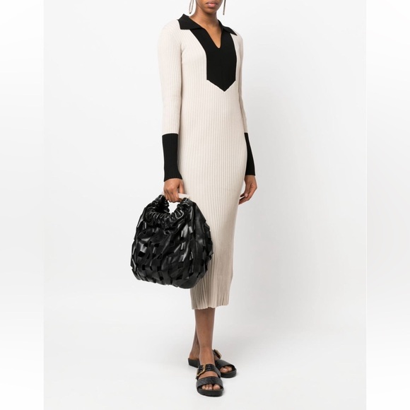 By Malene Birger ribbed knitted midi dress, Small - Picture 2 of 4